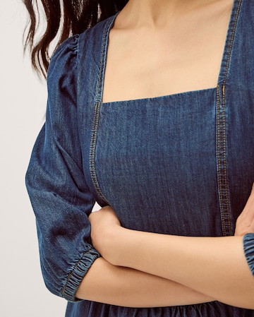 Monsoon Lily Denim Midi Dress