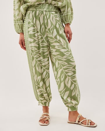 Monsoon Lillie Leaf Print Harem Trousers