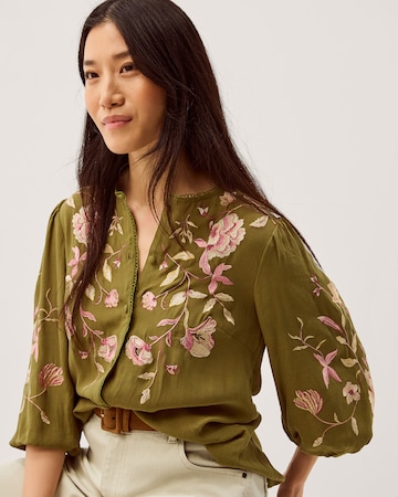 Monsoon Amelie Floral Embroidered Blouse