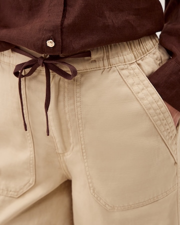 Monsoon Megan Cropped Barrel Trousers