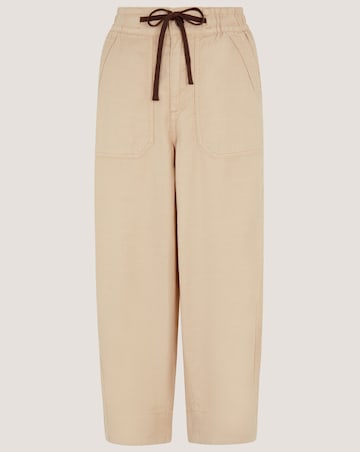 Monsoon Megan Cropped Barrel Trousers