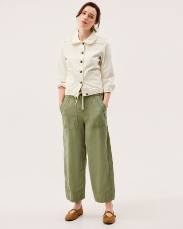 Monsoon Megan Cropped Barrel Trousers