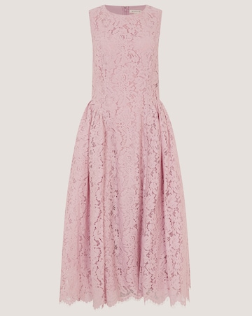 Monsoon Lydia Sleeveless Lace Midi Dress