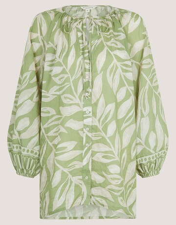 Monsoon Lillie Leaf Print Blouse