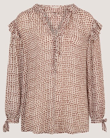 Monsoon Hope Heart Print Blouse