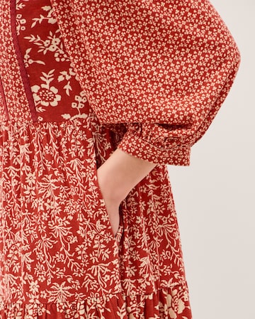 Monsoon Palmer Floral Jersey Midi Dress