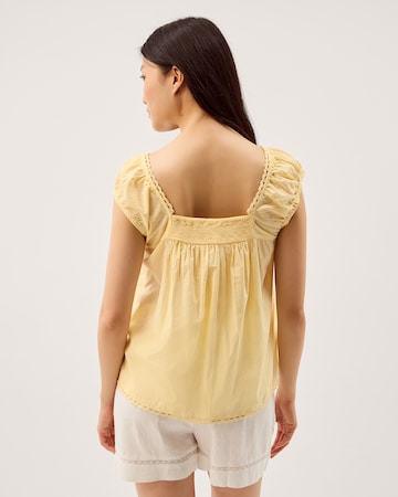 Monsoon Olivia Lace Trim Top