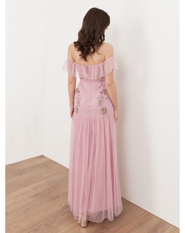 Maya Deluxe Embellished  Dress