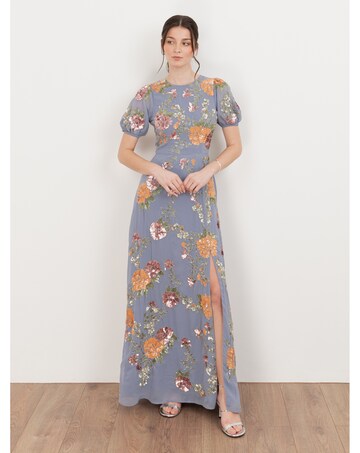 Maya Deluxe Embellished  Dress