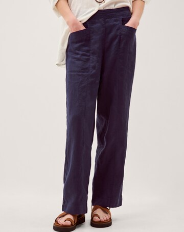 Monsoon Lucy Short Linen Trousers