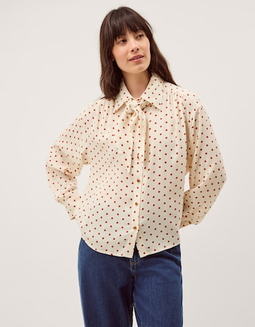 Monsoon Esme Polka Dot Shirt & Scarf