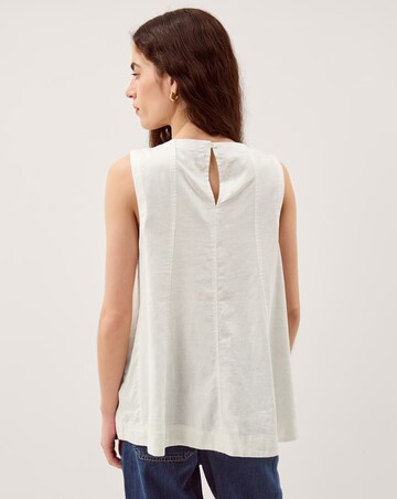 Monsoon Sammy Swing Linen Blend Tank Top