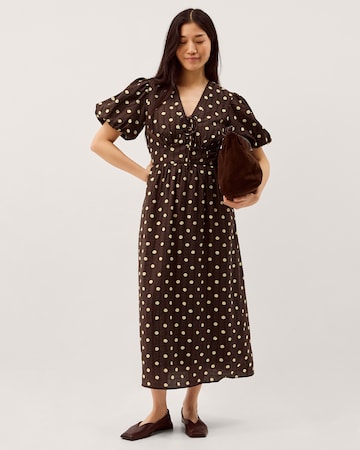 Monsoon Paris Polka Dot Midi Dress