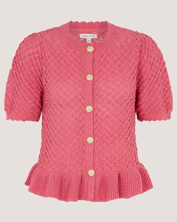 Monsoon Shea Short Sleeve Cardigan