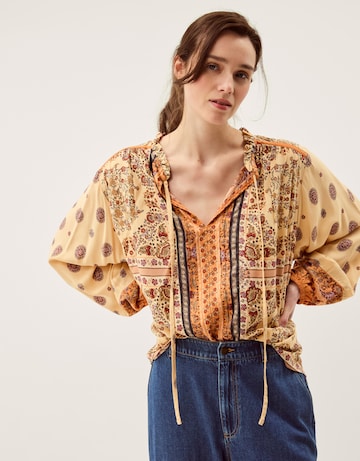 Monsoon Ines Floral Print Blouse