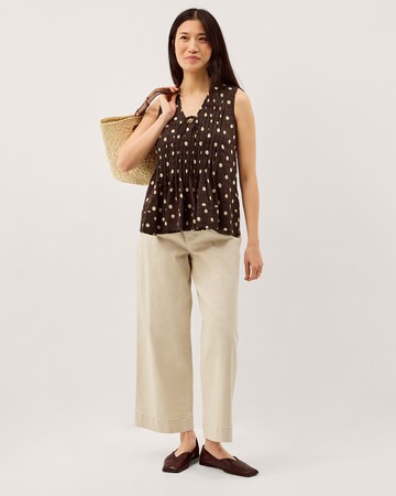 Monsoon Paris Sleeveless Polka Dot Top