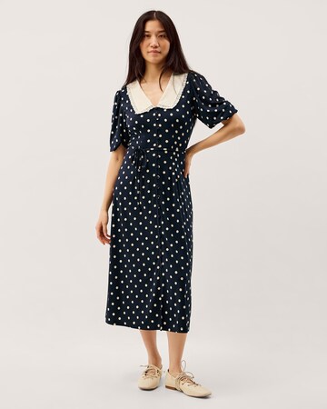Monsoon Stella Polka Dot Midi Dress