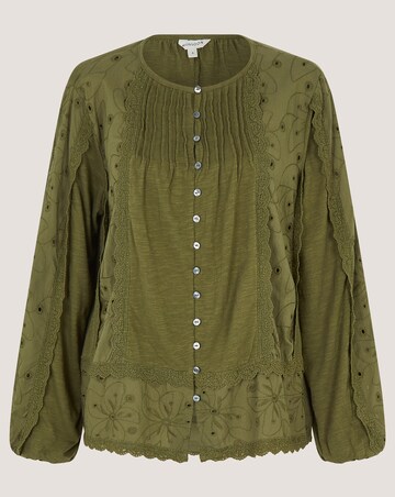 Monsoon Joss Floral Jersey Top