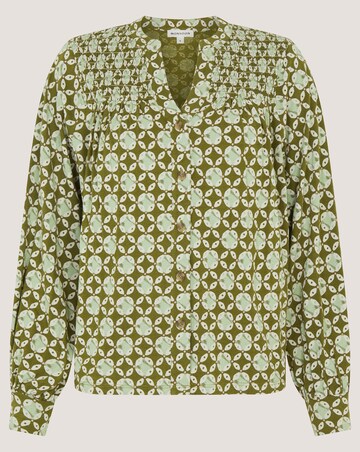 Monsoon Kalani Geometric Jersey Blouse