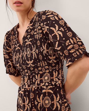 Monsoon Thalia Print Jersey Midi Dress