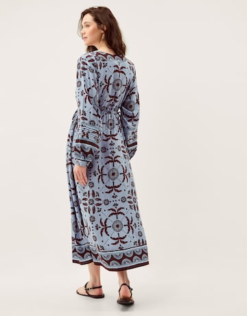 Monsoon Thalia Palm Print Midi Dress