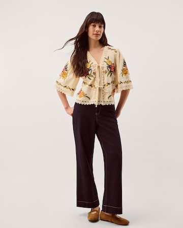 Monsoon Yvette Floral Lace Top