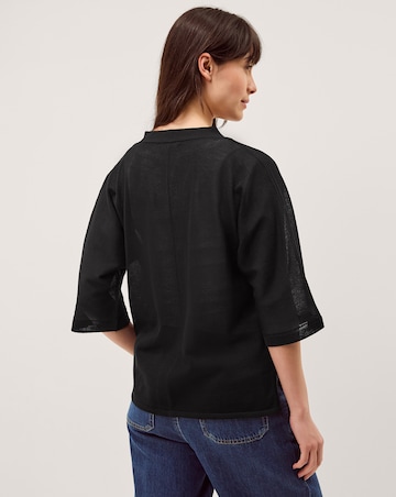 Monsoon Beth Short Sleeve Cardigan