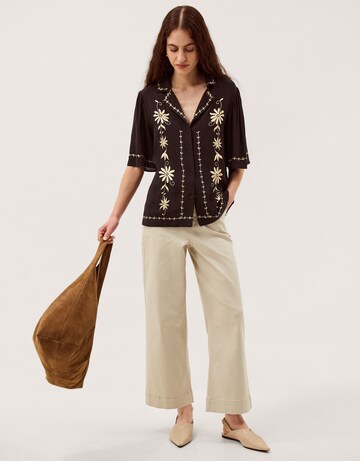 Monsoon Wren Floral Embroidered Shirt