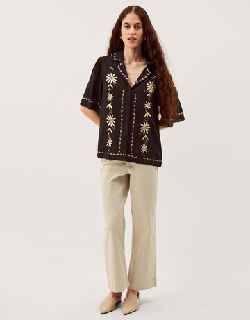 Monsoon Wren Floral Embroidered Shirt