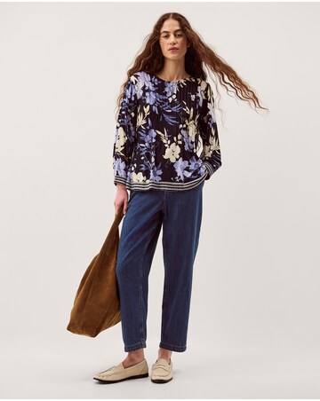 Monsoon Nicolette Floral Linen Blend Top