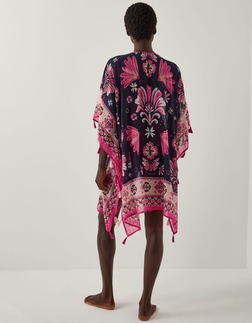 Monsoon Abbie Floral Print Mini Kaftan