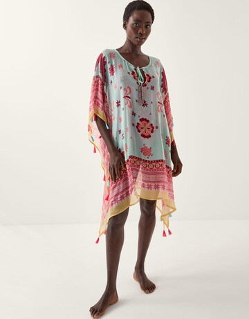 Monsoon Abbie Floral Mini Kaftan