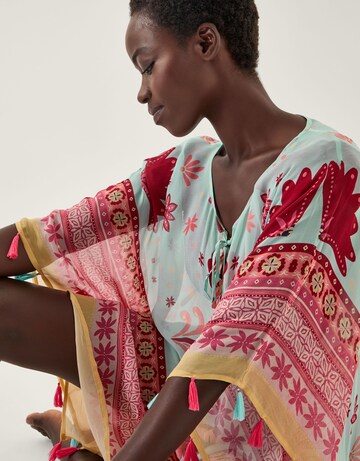 Monsoon Abbie Floral Mini Kaftan