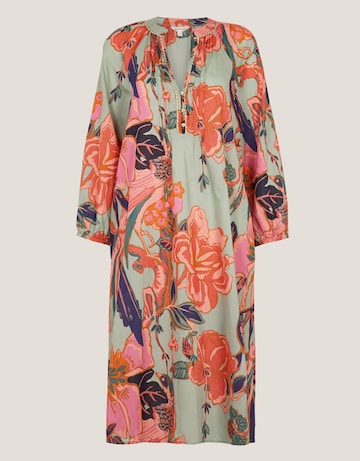 Monsoon Carmen Floral Midi Tunic Dress