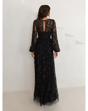 Maya Deluxe Embellished  Dress