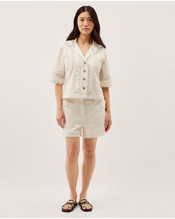 Monsoon Irina Lace Trim Shirt