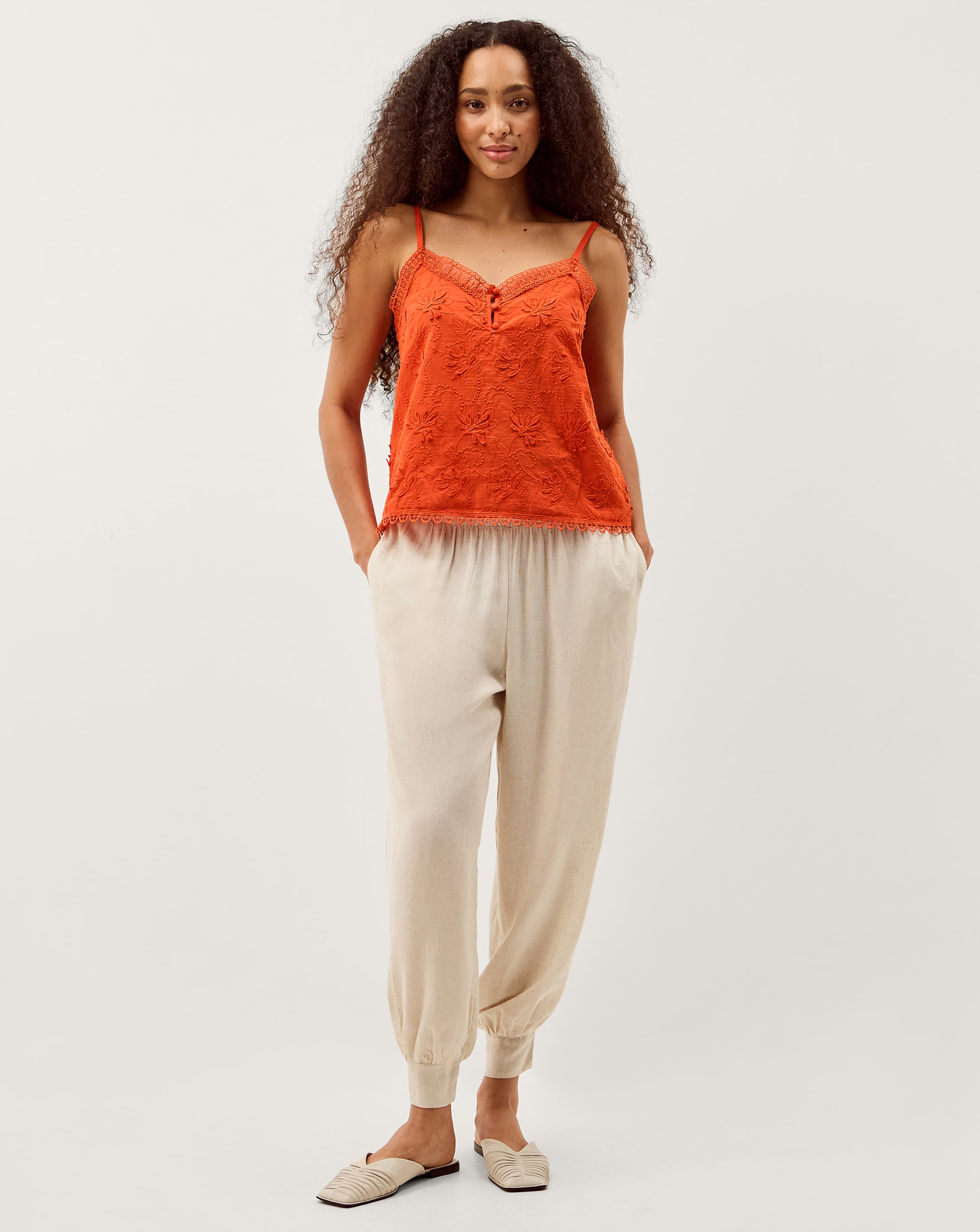 Embroidered Camisole Tops | Ambrose Wilson