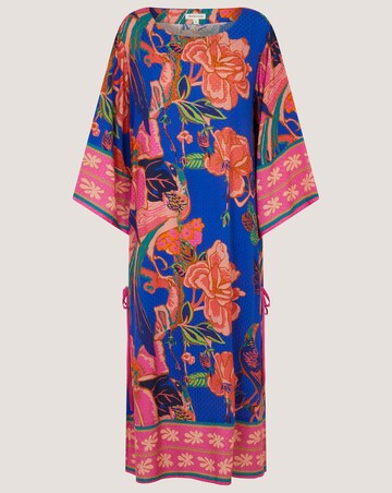 Monsoon Carmen Floral Print Midi Kaftan
