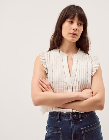 Monsoon Lacy Sleeveless Broderie Top