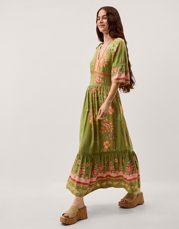 Monsoon Eline Floral Print Maxi Dress