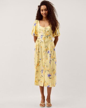 Monsoon Etta Floral Midi Dress