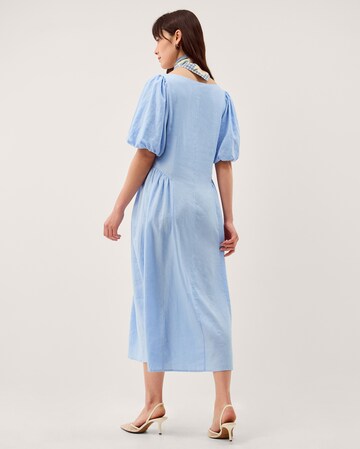 Monsoon Lottie Linen Blend Midi Dress