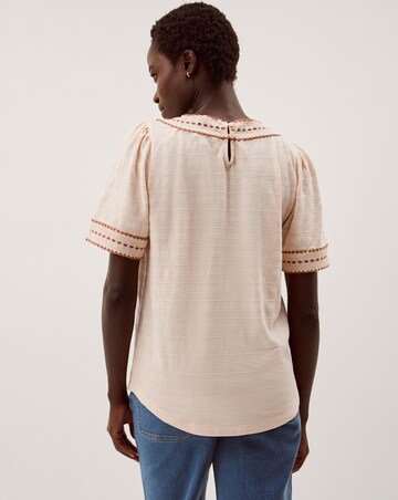 Monsoon Tina Trim Jersey T-Shirt