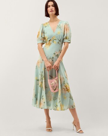 Monsoon Carris Floral Midi Dress