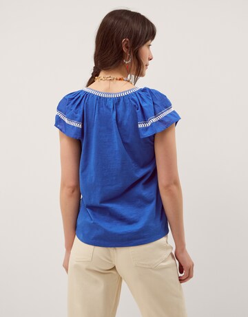 Monsoon Fenn Ruffle Jersey Top