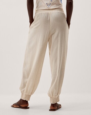 Monsoon Reese Linen Blend Harem Trousers