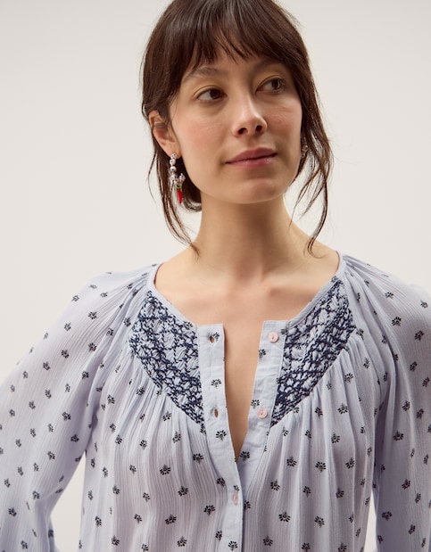 Monsoon Mia Print Blouse