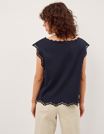 Monsoon Gaia Floral Cutwork Top