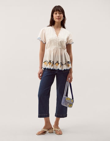 Monsoon Luna Lemon Jersey Top