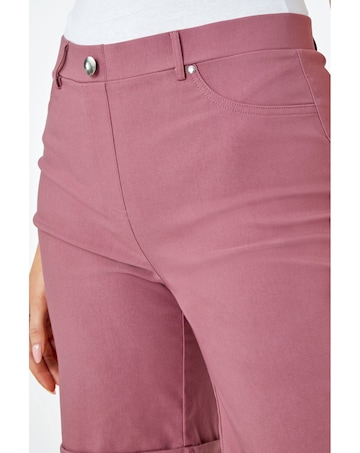 Roman Turn Up Stretch Shorts
